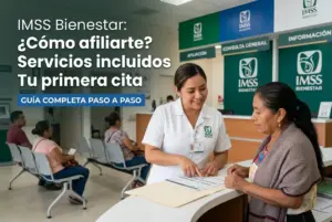 IMSS Bienestar: cómo afiliarte, qué servicios incluye y qué llevar a tu primera cita