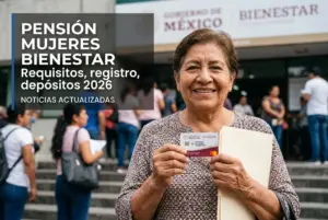 Pensión Mujeres Bienestar: requisitos, registro y cuánto te depositan en 2026